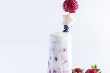 Firecracker Berry Margarita Floats.