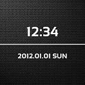LiveWallpaper Carbon Clock