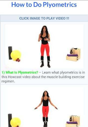 Plyometric Exercises