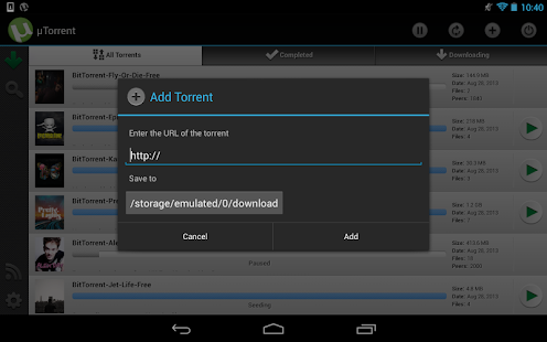 µTorrent® - Torrent App - screenshot thumbnail