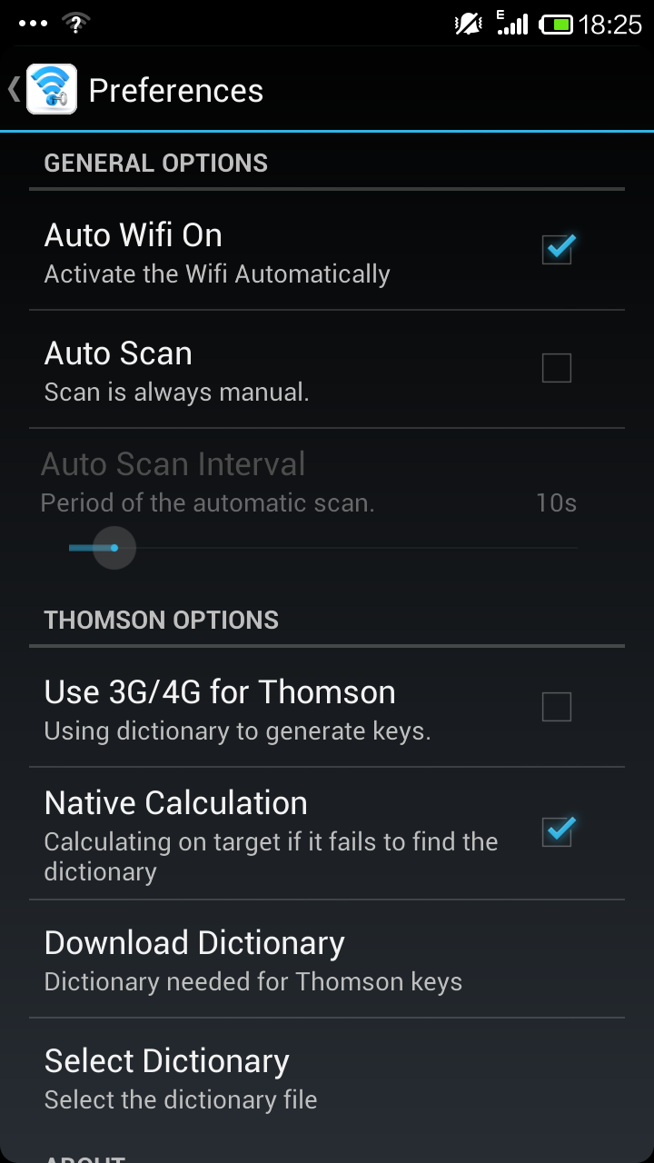 WiFi Password Recover Screen 3