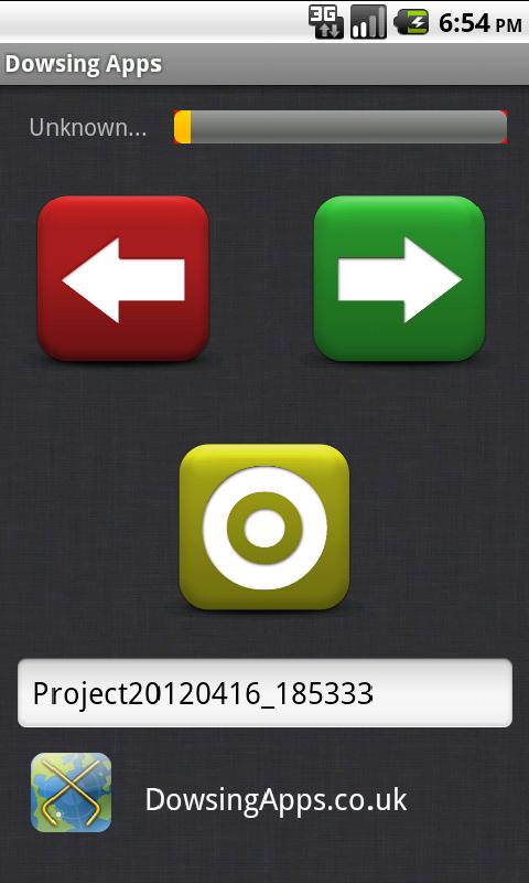 Dowsing Apps Screen 2