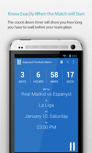 Espanyol Football Alarm