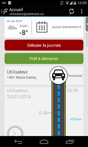 Registre Kilométrique Odotrack