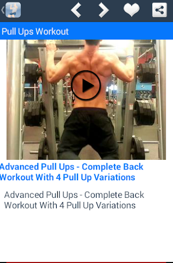 Pull Ups Workout