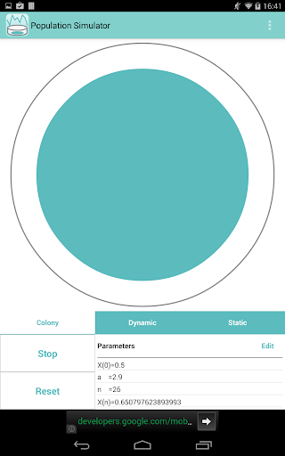 【免費教育App】PopulationSimulatorLogisticMap-APP點子