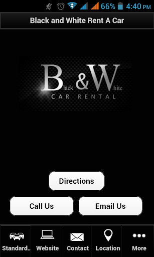 Black and White Rent A Car