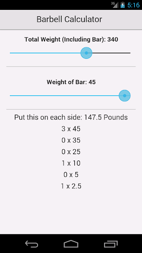 Barbell Calculator Free