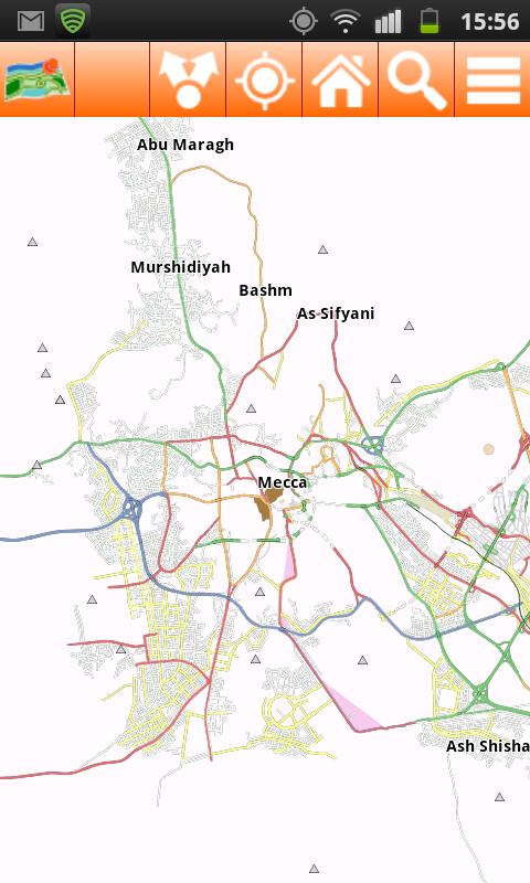 Mecca Offline mappa Map Screen 3