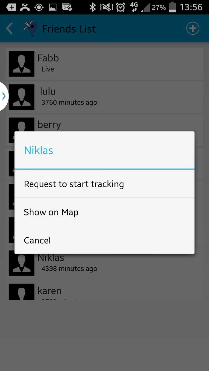 InstaMapper GPS Tracker Pro Screen 2