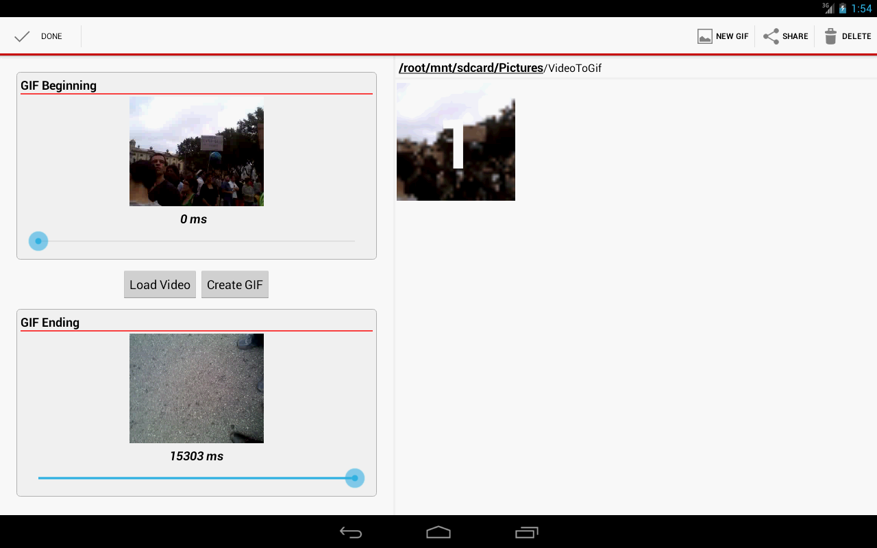 Video To GIF Pro - screenshot