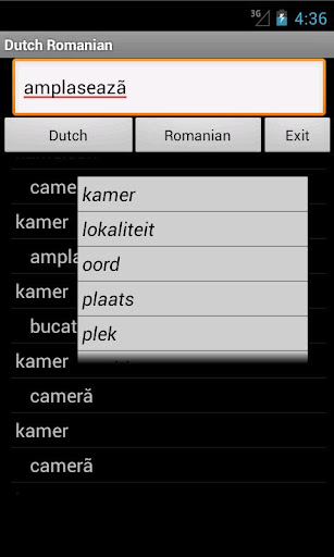 Dutch Romanian Dictionary