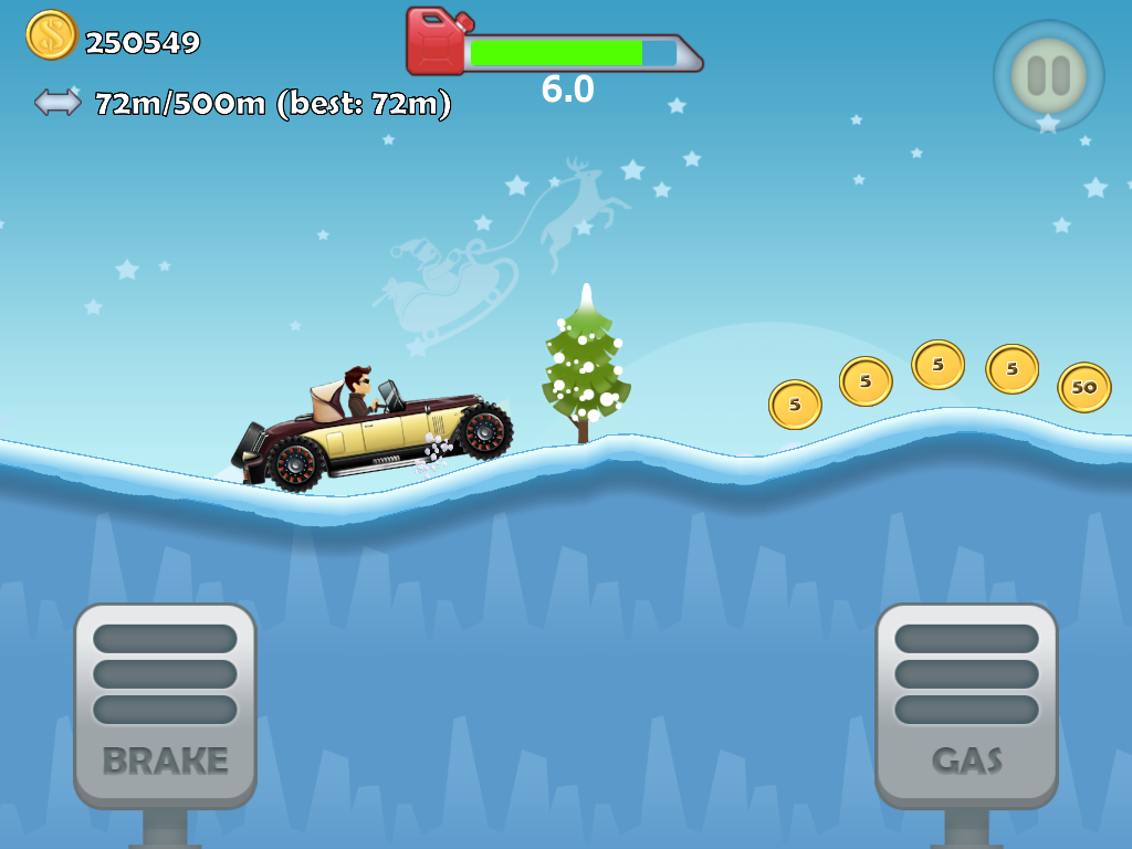 Hill Racing Christmas Special android games}