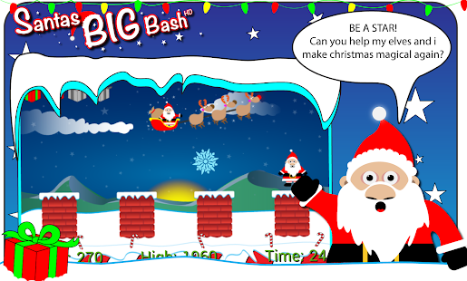 【免費休閒App】Christmas Game:Santas Big Bash-APP點子