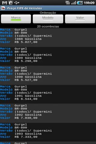 FIPE Plus - Preço de Veículos - screenshot