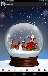 Snow Globe Winter Christmas