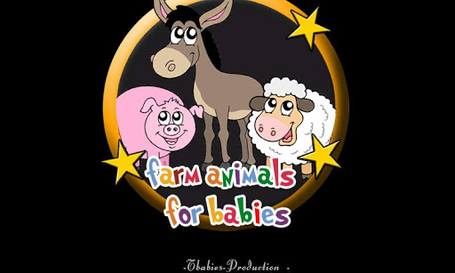 Farm animals for babies