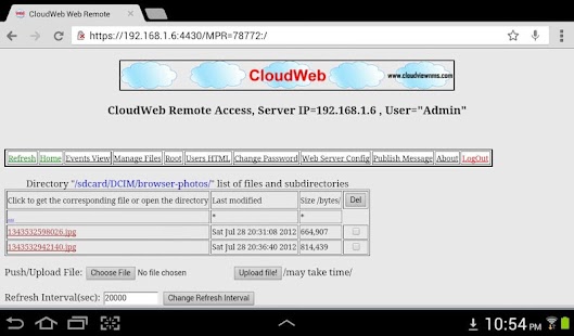 Free Download CloudWeb - File & Web Server APK