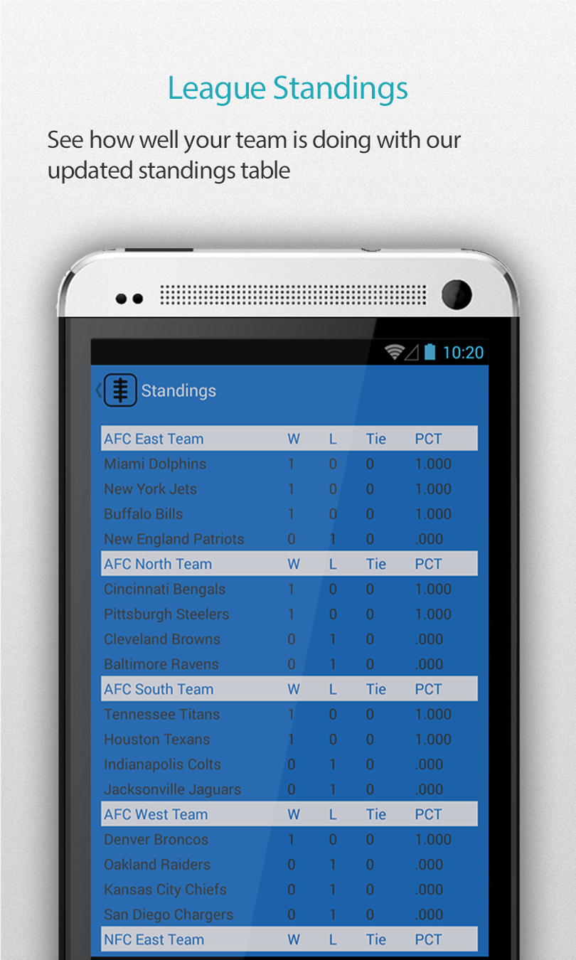 Detroit Football Alarm Pro Screen 3