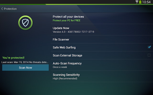 AntiVirus PRO Android Security - screenshot thumbnail