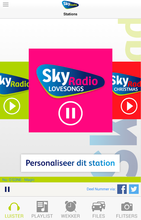 Sky Radio screenshot