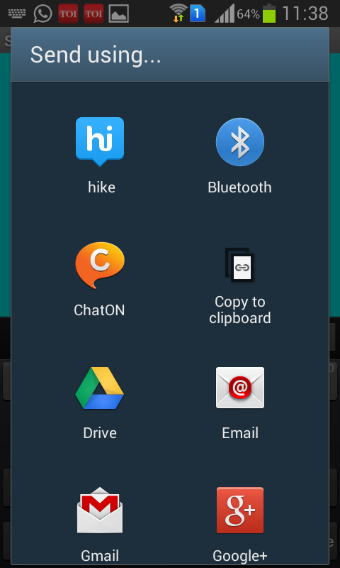 MultiShare Screen 3