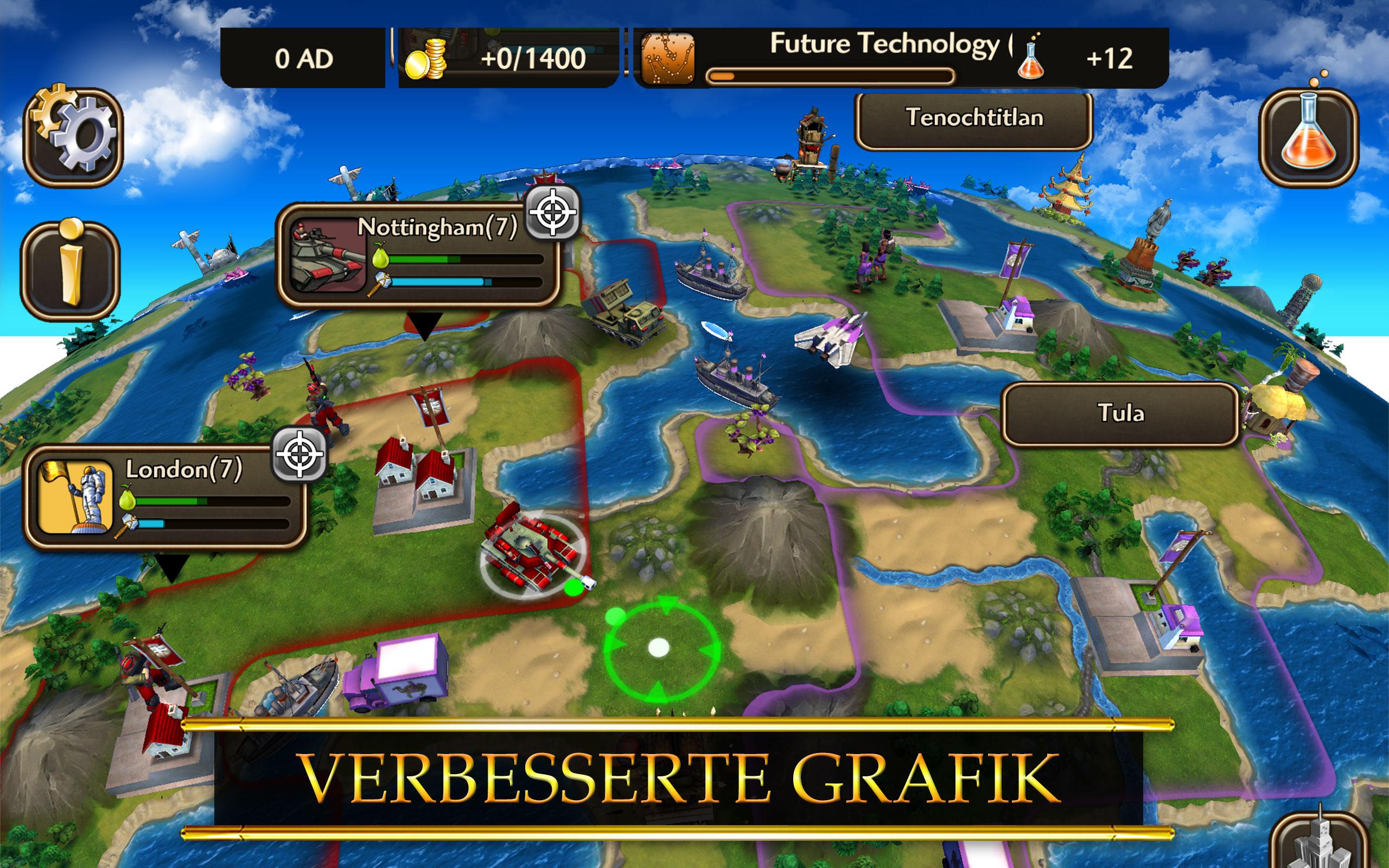 Android application Civilization Revolution 2 screenshort