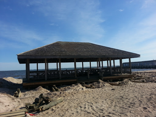 Large Gazebo at Islip Town Beach