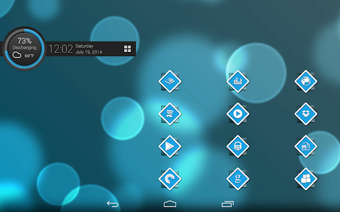 VM11 Blue Icons - screenshot thumbnail