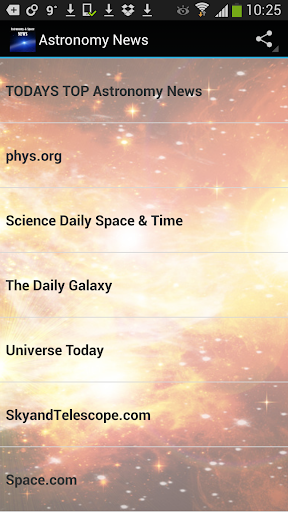 Astronomy Space Daily News