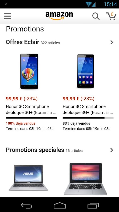 Boutique Amazon Applications Android sur Google Play