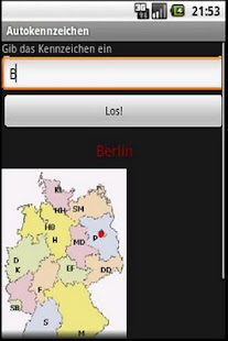 Autokennzeichen Screenshots 1