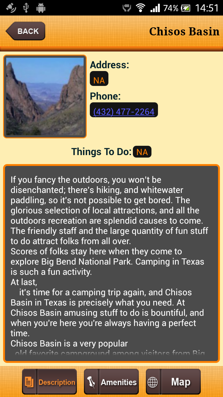 Big Bend National Park - USA Screen 2