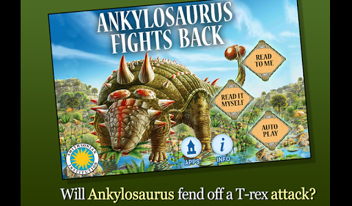 Ankylosaurus Fights Back