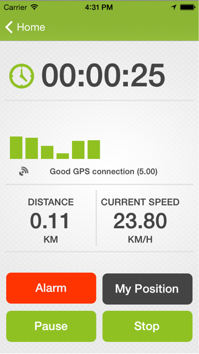 SafeRider Screen 2