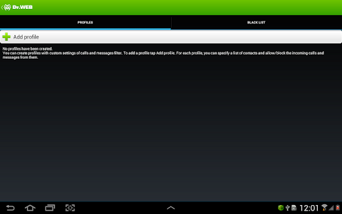 Dr.Web Anti-virus Life license - screenshot thumbnail