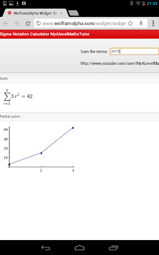 【免費教育App】Sigma Notation sum Calculator-APP點子