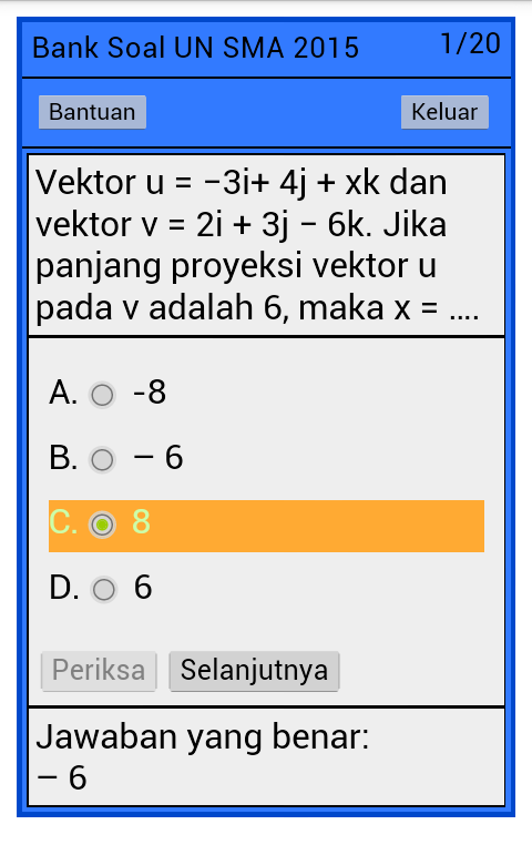 Soal UN SMA dan SBMPTN (UNBK) - Android Apps on Google Play