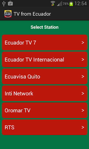 TV from Ecuador