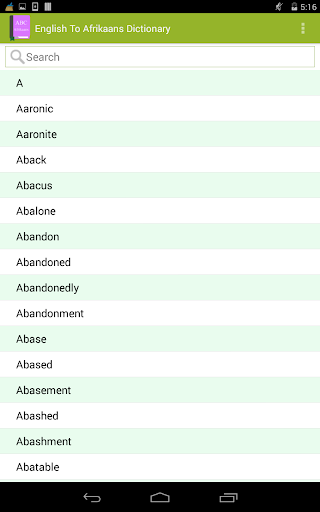 免費下載書籍APP|English Afrikaans Dictionary app開箱文|APP開箱王