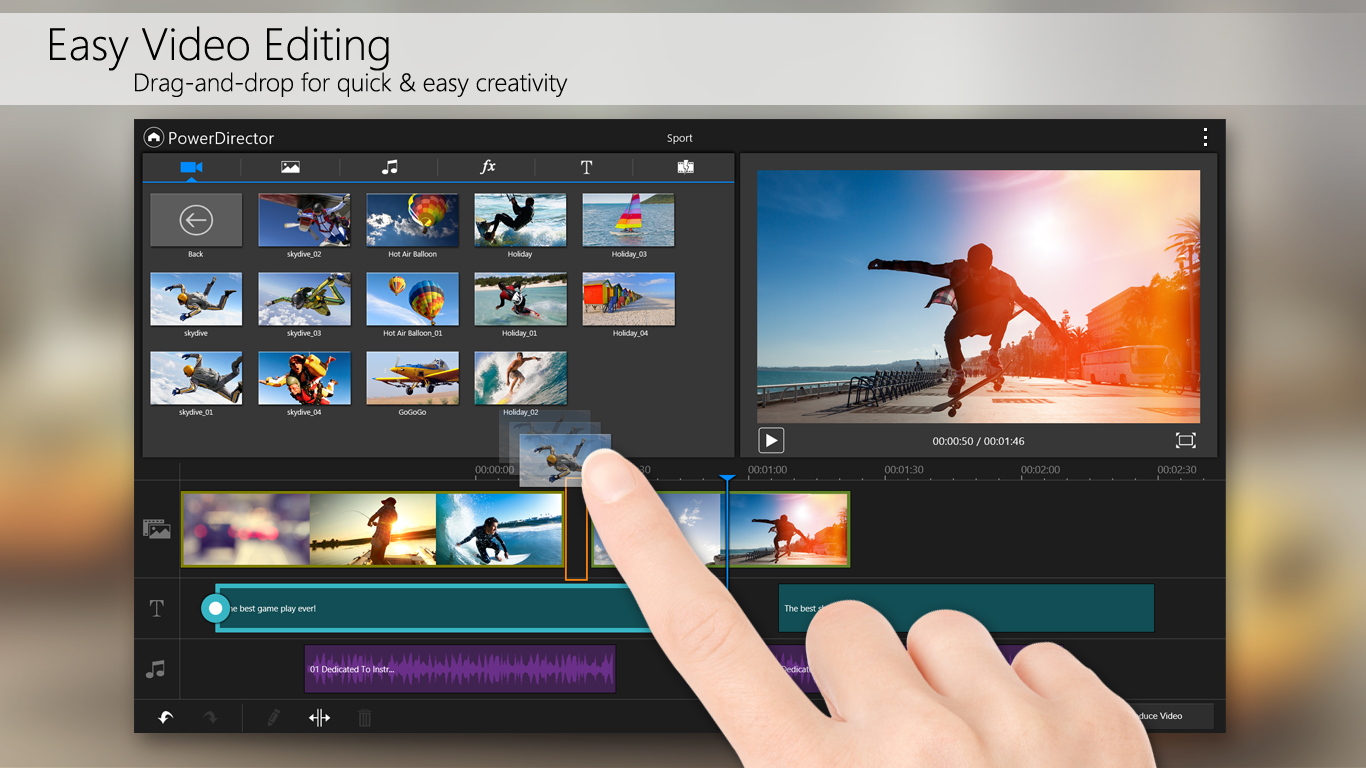 скачать на андроид powerdirector video editor app