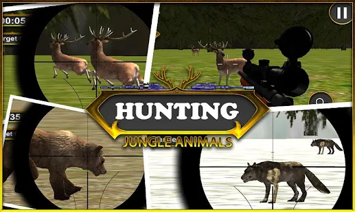  La chasse des animaux d jungle – Vignette de la capture d'écran  