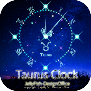 12星座☆牡牛座アナログ時計ウィジェット.apk 2