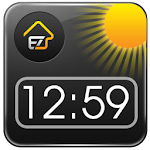 Cover Image of Unduh EZ Clock & Weather Widget v1.9.6 APK