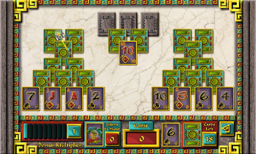 Android application Solitaire Adventure: 2 Temples screenshort