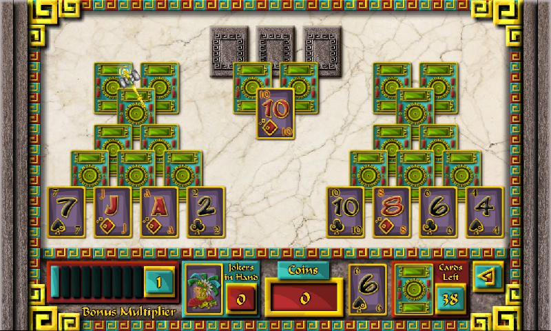 Solitaire Adventure: 2 Temples Screen 1