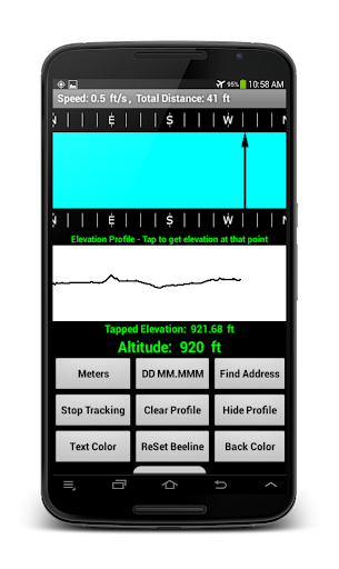 Compass Beeline Altitude Track