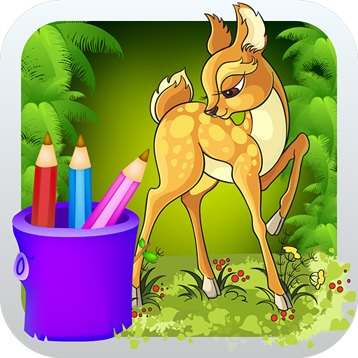 Amazing Deer Coloring LOGO-APP點子