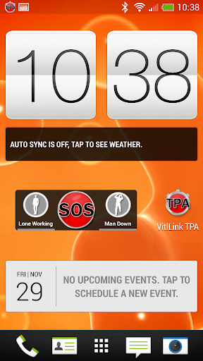 VitlLink SOS Widget