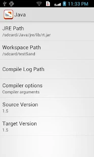 Sand IDE Pro for Java - screenshot thumbnail